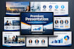create stunning  PPT animation, slide, and 3d visual