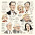 make a political cartoon art