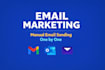 send emails manually one by one