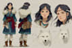 create character and concept digital art