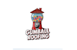 design unique roofing company logo