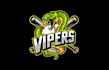 design unique baseball team vipers logo
