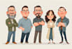 draw cartoons and caricatures