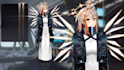 draw live 2d vtuber model, live 2d rigging, vtuber model, lineart