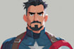 character design, cartoon and comic style