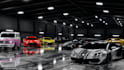 make 3d realistic car garage animation video