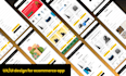 design the UI for upto 20 mobile screens