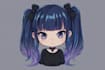 design a cute anime chibi character