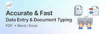 do accurate data entry, typing, and official document work
