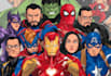 superhero character for comics