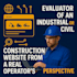 evaluate industrial or construction websites from a real operator perspective