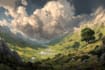 craft mystical fantasy landscapes for concept art