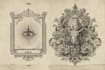draw illustrations with engraving style and ornament
