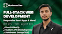 build a responsive react web app with full stack dev