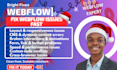 fixwebflow bug webflow issues responsive webflow optimizewebflow improve webflow