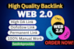 do 50 web 20 high quality back links