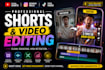 edit high engaging youtube shorts, insta reels and ads
