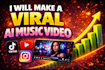 create a viral ai music video