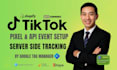 setup tiktok pixel and tiktok event API by GTM, tiktok conversion tracking