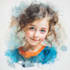 paint a watercolor portrait
