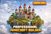 build minecraft castle, villages, base, hubs, spawns, house