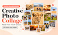 design a creative photo collage from your photos in 24 hours
