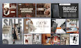 design a professional poster for events and brands
