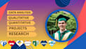 do statistical data analysis, qualitative and quantitative research and analyst