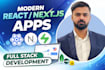 build your full stack web app using react next js and mern stack