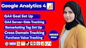 setup google analytics, ga4 ecommerce tracking, ga4 server side tracking by gtm