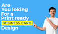 design print ready business cards