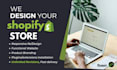 design shopify store, dropshipping store, graphic design