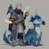 draw dnd character design and illustration