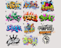 create custom t shirt graffiti logo design