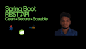 simple rest API development using spring boot
