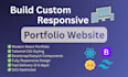 build a modern professional portfolio website for you