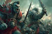 draw a warhammer 40k character art