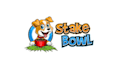create mascot cartoon fun logo for the stake bowl
