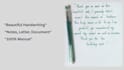 write your beautiful handwritting notes