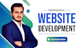 do custom website development as full stack web developer, full stack developer