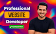 do custom website development as full stack web developer, full stack developer