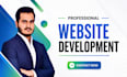 do custom website development as full stack web developer, full stack developer