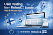 provide detailed user testing and UX feedback for your app from eu