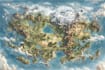 illustrate medieval fantasy and sci fi maps