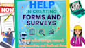 design professional online forms questionnaire and surveys