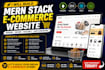 build mern stack ecommerce website with react