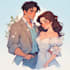 make a realistic couple portrait for gifts or decor