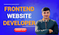 be your frontend web developer