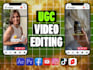 do viral ugc video editing