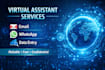provide virtual assistant services for daily admin work
